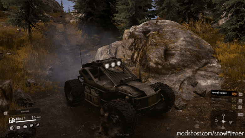 SnowRunner Car Mod: M134 Minigun V4 (Featured)