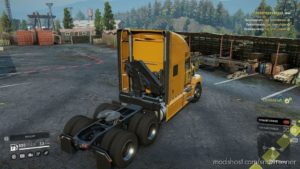 SnowRunner Addon Mod: Black Mini Cranes Ru+En V1.1 (Image #3)