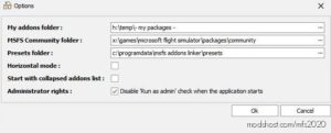 MSFS 2020 Tool Mod: MSFS Addons Linker V0.2.7589.25219 (Image #3)