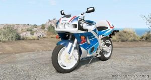 BeamNG Motorcycle Mod: Suzuki Gsx-R750 (Featured)