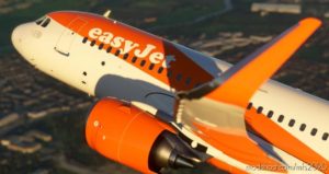 MSFS 2020 Livery Mod: Easyjet A320 NEO G-Uzha 8K (Image #3)