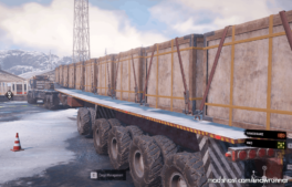 SnowRunner Mod: PTS Only 10 Slot Semitrailer (Featured)