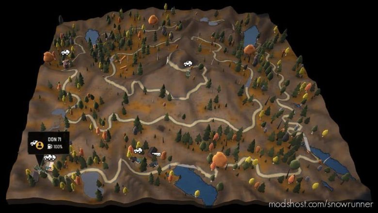 SnowRunner Mod: Stone Mountain Challenge Map V2.0.0 (Featured)