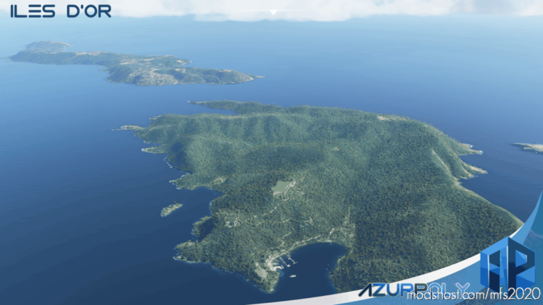 MSFS 2020 Scenery Mod: Iles D’OR Porquerolles Port-Cros Iles DU Levant (Featured)