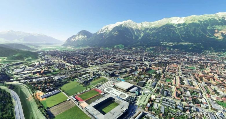 MSFS 2020 Mod: Innsbruck Austria Scenery Photogrammetry (Featured)