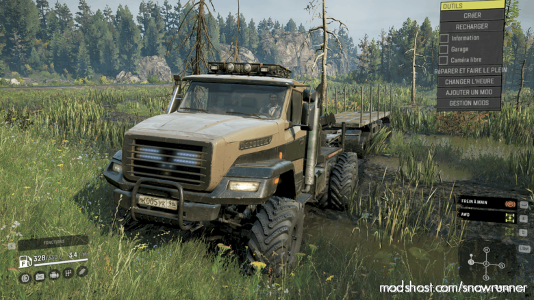 SnowRunner Truck Mod: Voron Grad SE V1.0.1 (Featured)