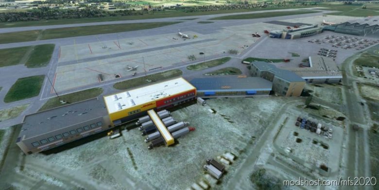 MSFS 2020 Mod: Airport Lech Wałęsa In Gdańsk Epgd V1.0.4 (Featured)