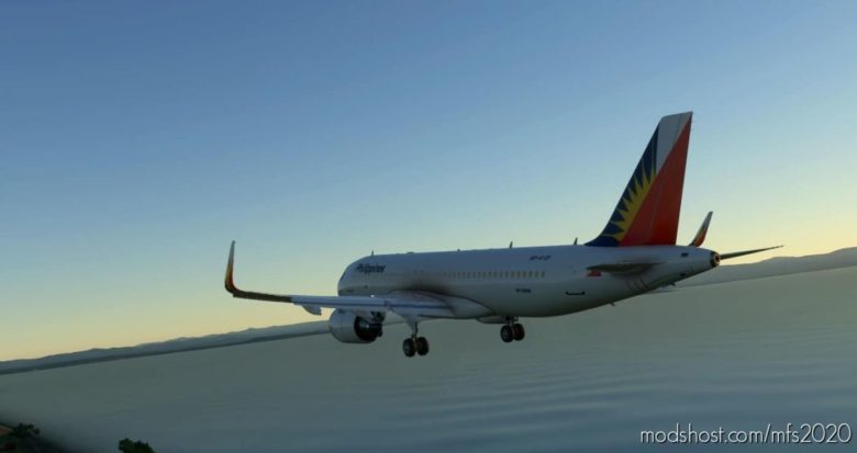 MSFS 2020 Livery Mod: 8K A320N Philippine Airlines (Featured)