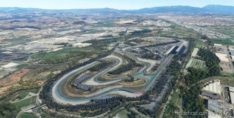 MSFS 2020 Scenery Mod: Circuit DE Barcelona-Catalunya (Featured)