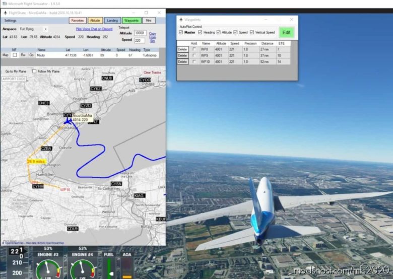 MSFS 2020 Tool Mod: Flightshare (Featured)