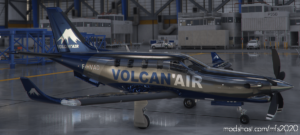 MSFS 2020 Livery Mod: TBM 930 Volcan AIR (Image #4)