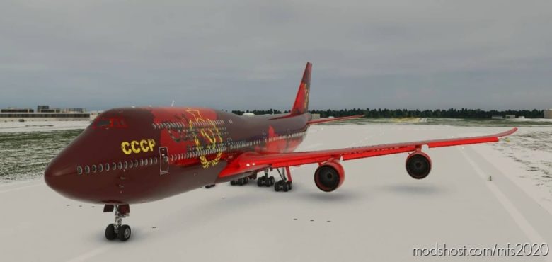 MSFS 2020 Mod: Boeing 747 Livery – Soviet Union (Cccp) (Ussr) (Featured)