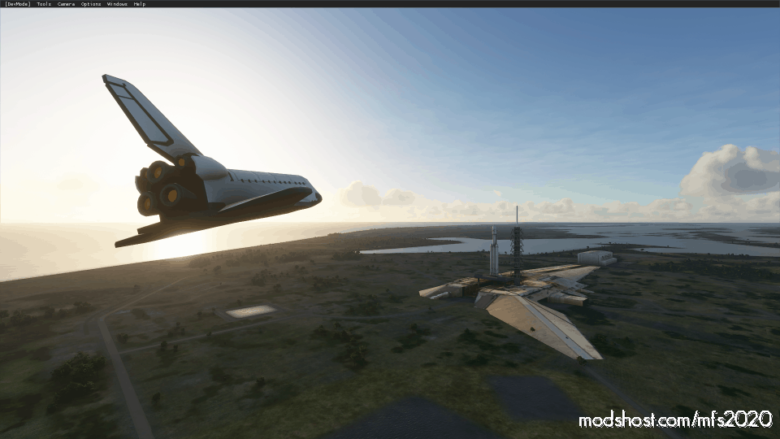 MSFS 2020 Camera Mod: Space Shuttle Aircraft (Featured)