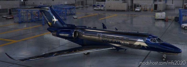 MSFS 2020 Livery Mod: Longitude Volcan AIR (Featured)