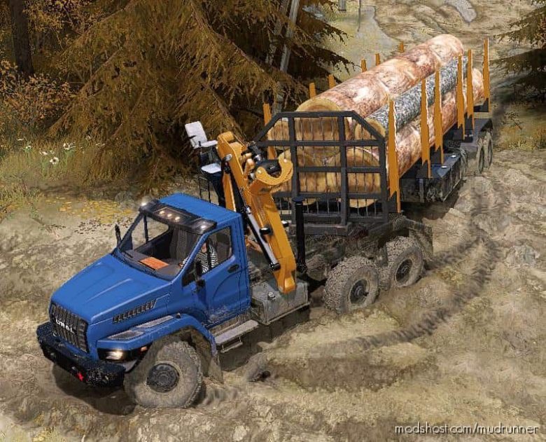 MudRunner Mod: Ural Next Limited Truck V17.10.20 (Featured)