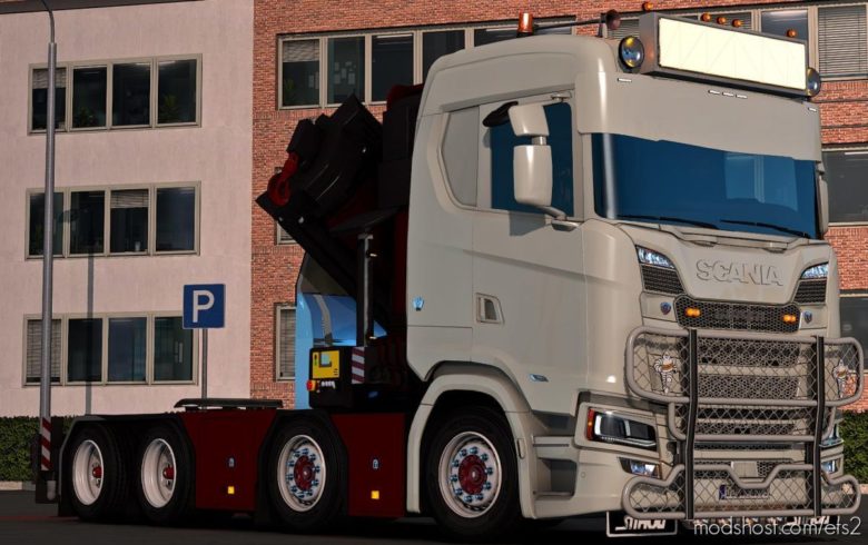 ETS2 Part Mod: Scania NG Cranechassi (Featured)