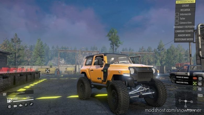 SnowRunner Car Mod: Troller T4 2020 Ford (Featured)