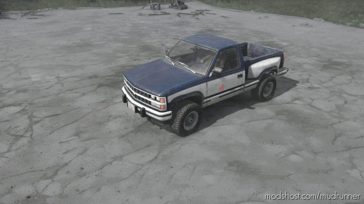 MudRunner Car Mod: Chevrolet CK 1500 V2.0 (Featured)