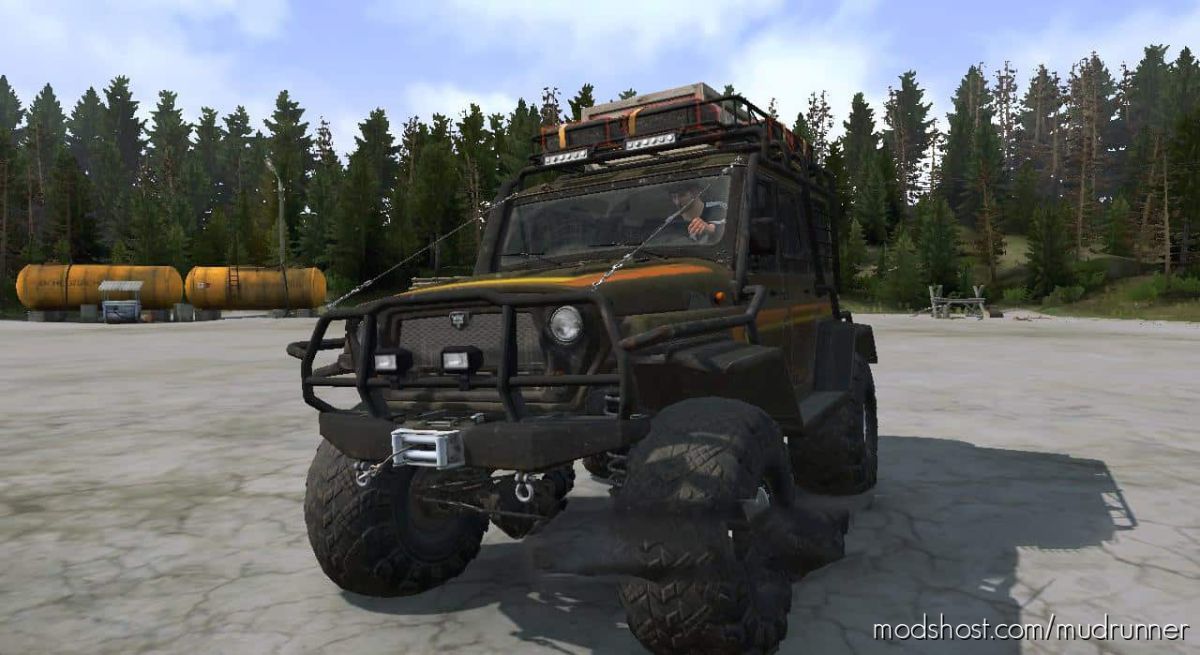 MudRunner Car Mod: Khan 39 Marshall (Featured)