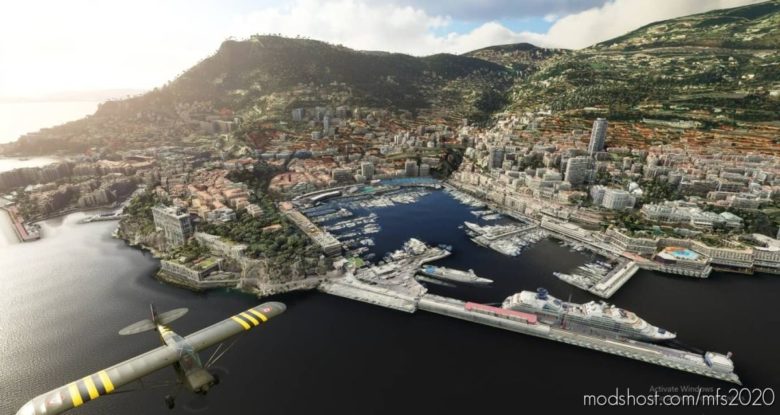 MSFS 2020 Scenery Mod: Monte Carlo (French Riviera) (Featured)