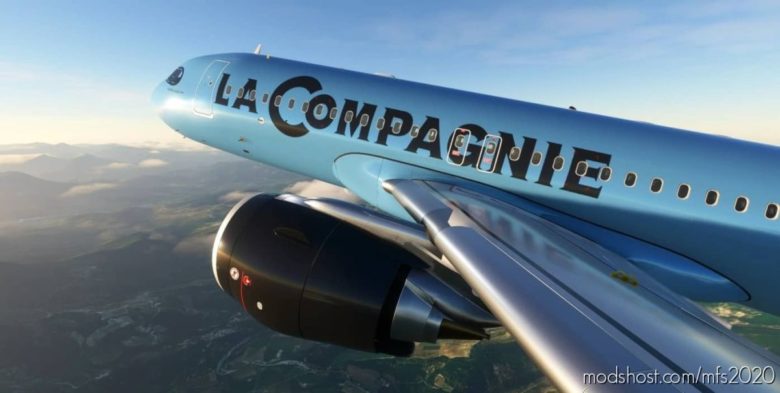 MSFS 2020 Livery Mod: LA Compagnie – 8K V1.2 (Featured)