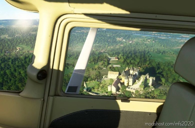 MSFS 2020 Scenery Mod: 55 Castles In French Dordogne (Featured)