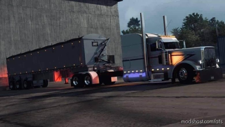 ATS Trailer Mod: Broketrain LLC Frameless Dump 1.38 (Featured)