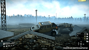 SnowRunner Mod: Motorsports Pickup BED Scout Trailers (Image #2)