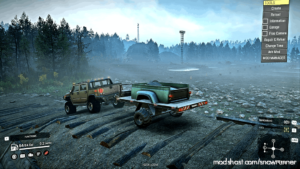 SnowRunner Mod: Motorsports Pickup BED Scout Trailers (Image #3)