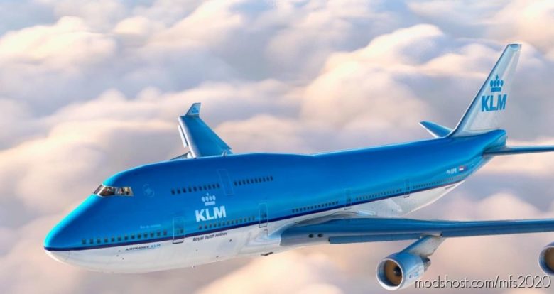 MSFS 2020 Livery Mod: Boeing 747-400 KLM (Featured)