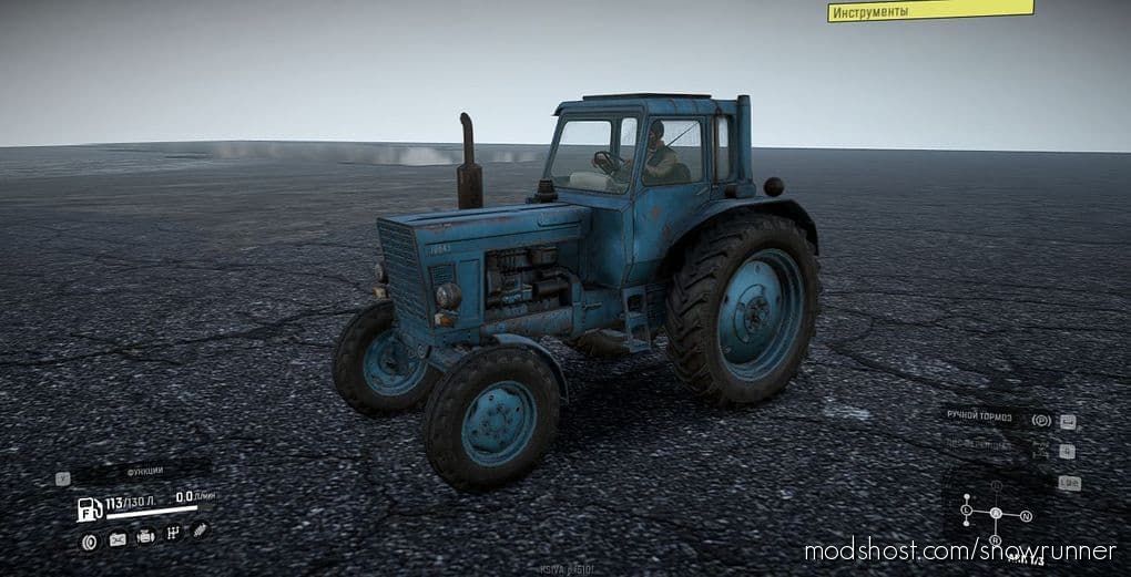 SnowRunner Mod: MTZ-80 Tractor V1.1 (Featured)