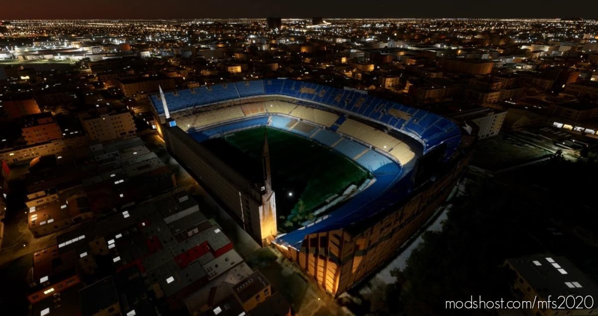 MSFS 2020 Argentina Scenery Mod: LA Bombonera Stadium (Featured)