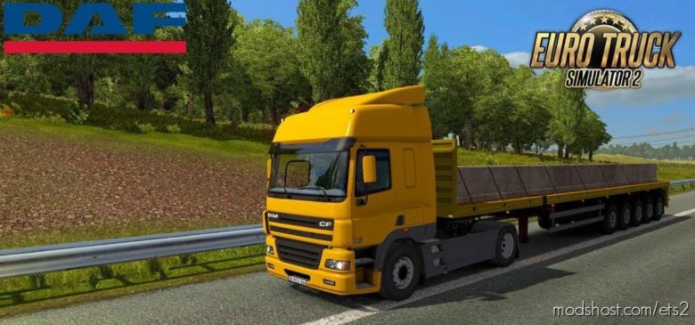 ETS2 Truck Mod: DAF CF/LF 1.38-1.39 (Featured)