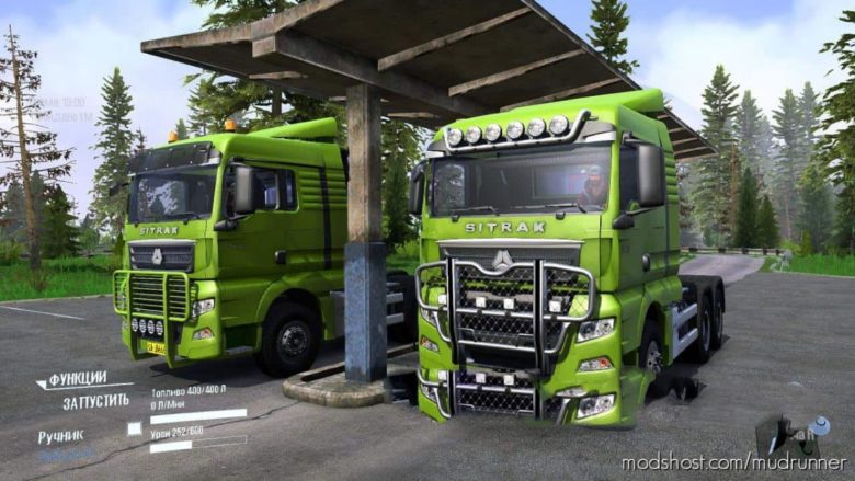 MudRunner Mod: Sitrak C7H540 NEW Truck (Featured)