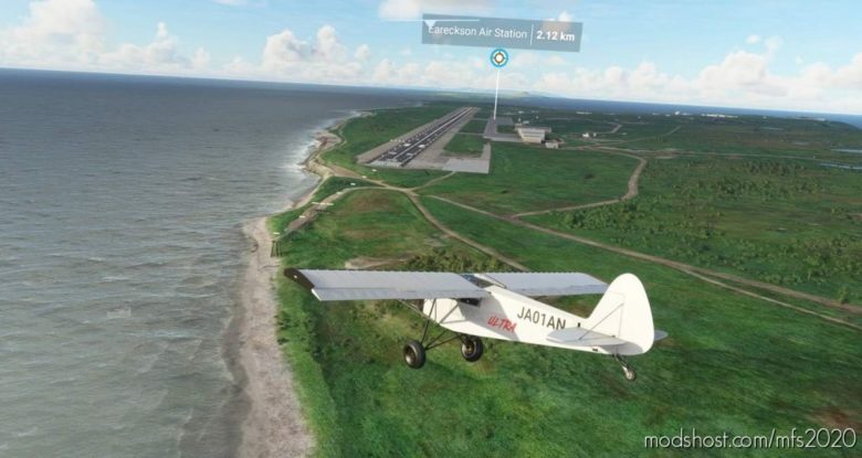 MSFS 2020 Airport Mod: Pasy Eareckson AIR Station And Shemya Island Satellite Imagery V6.9 (Featured)