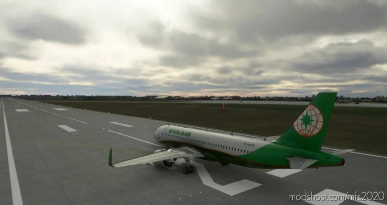 MSFS 2020 Livery Mod: EVA Airlines NEW Pattern (Featured)