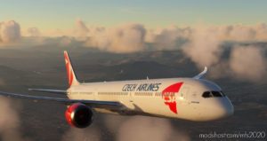 MSFS 2020 Livery Mod: Boeing 787-10 CSA (Czech Airlines) (Image #4)