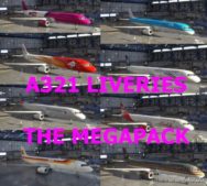 MSFS 2020 Livery Mod: A321 Liveries Megapack (51 Liveries) (Image #2)