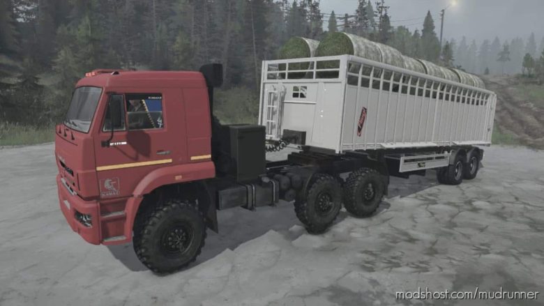 MudRunner Mod: Kamaz-6522-53 Truck V14.11.20 (Featured)