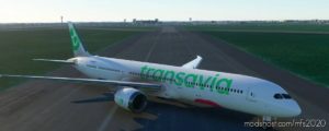 MSFS 2020 Livery Mod: B787-10 Transavia (Image #2)