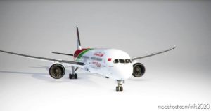 MSFS 2020 Livery Mod: Boeing 787-10 Royal AIR Maroc Cn-Rgz (Image #2)