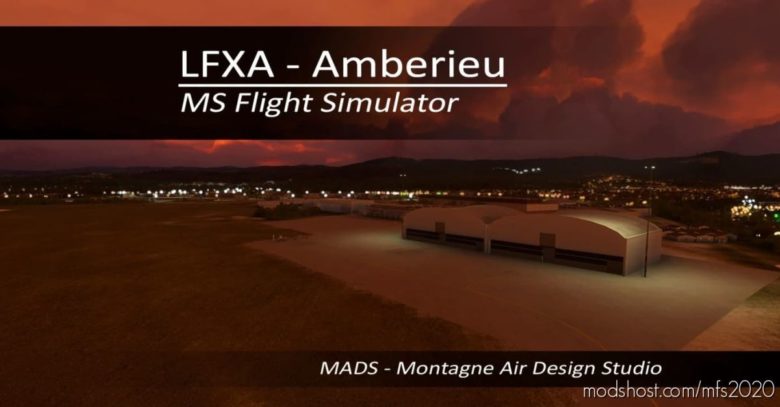 MSFS 2020 Airport Mod: Lfxa – Ambérieu, France V2.0 (Featured)