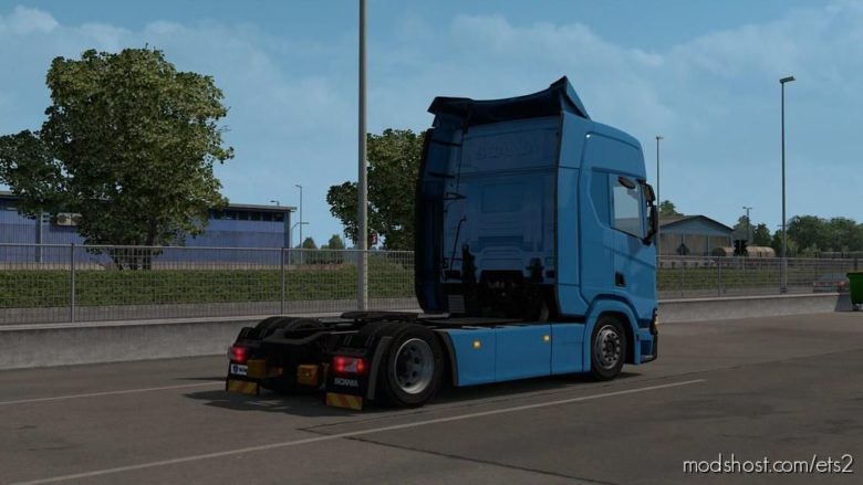 ETS2 Part Mod: LOW Deck Chassis Addon For Eugene Scania NG V1.6 (Featured)