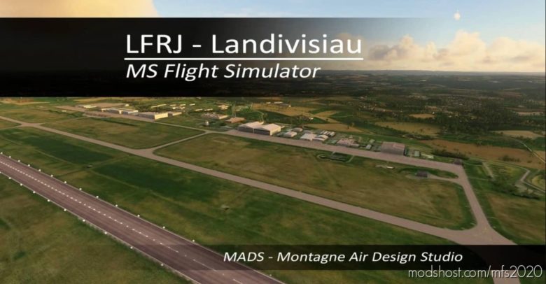 MSFS 2020 Airport Mod: Lfrj – Landivisiau, France V2.0 (Featured)