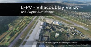 MSFS 2020 Airport Mod: Lfpv – Villacoublay Vélizy, France V2.1 (Image #2)