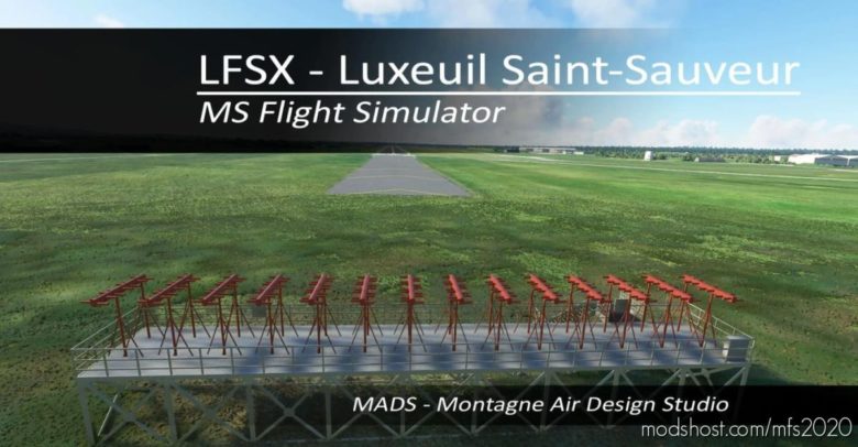 MSFS 2020 Airport Mod: Lfsx – Luxeuil Saint-Sauveur, France V2.0 (Featured)