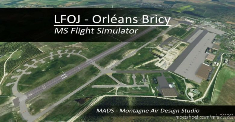 MSFS 2020 Airport Mod: Lfoj – Orléans Bricy, France V2.0 (Featured)