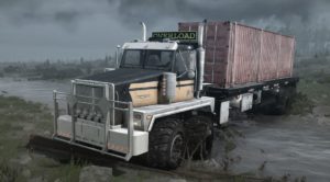 MudRunner Truck Mod: WESTERN STAR 6900XD TWIN STEER For Mudrunner 1.0 (Image #2)