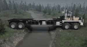 MudRunner Truck Mod: WESTERN STAR 6900XD TWIN STEER For Mudrunner 1.0 (Image #3)