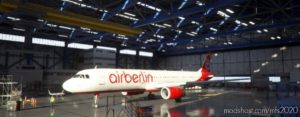 MSFS 2020 Livery Mod: AIR Berlin Airbus A321 (Image #2)